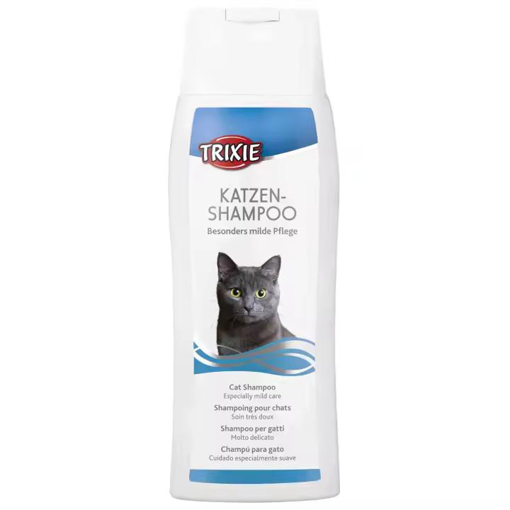 Trixie Champú para Gatos - Cuidado y Revitalización del Pelaje - Pack de 6 Unidades - 1