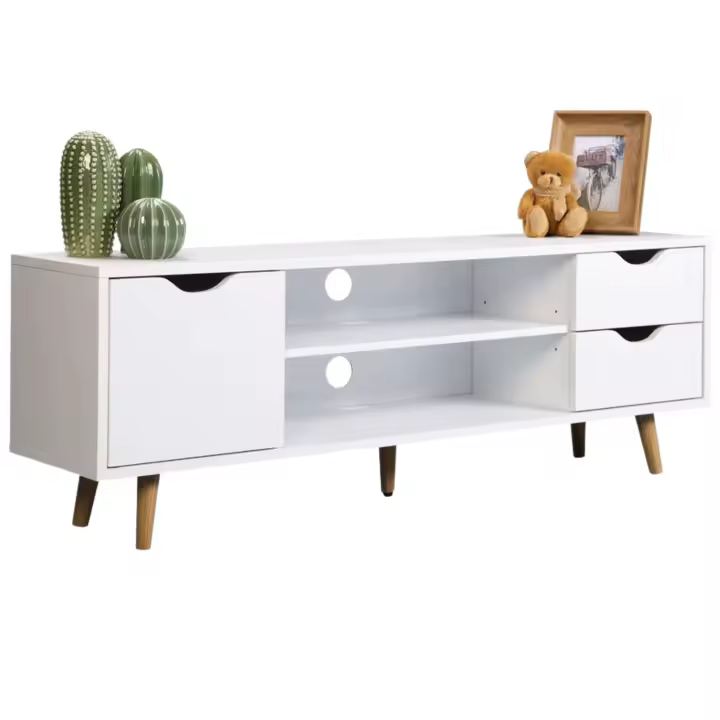 Mueble de TV Fiano en color blanco 120x41x28 cm - 1