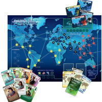 Juego De Mesa Pandemic En Inglés Edición Multicolor Juego De Rol Cooperativo Para Múltiples Jugadores Producido En China - details 6