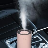 Difusor de humidificador de coche USB, 2W 255ML mini humidificador de aceite esencial de coche aromaterapia portátil lindo difusor de aroma portátil con humidificador de ultrasonido de 100ml (rosa) - details 2