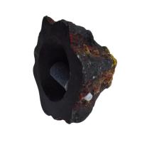 Adorno De Acuario Volcánico Con Piedra De Burbujas Y Bomba De Oxígeno Para Tanque De Peces Material No Tóxico Decoración Artificiosa De Pumice - details 0