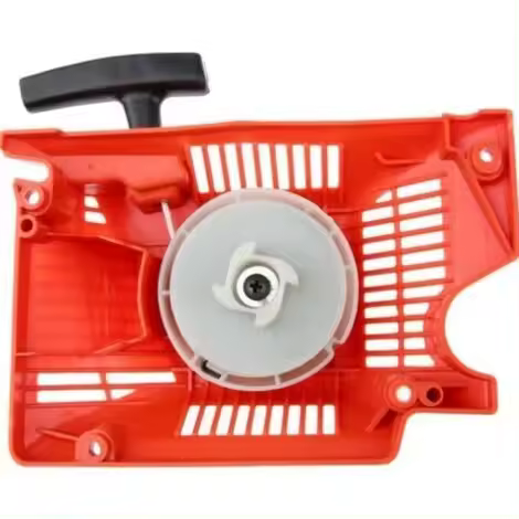 Arrancador de retroceso único 58CC - Para motosierra de gasolina 5800 (rojo) - 1