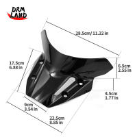Parabrisas De Moto Para YAMAHA MT-09 FZ-09 SP MT09 FZ09 MT FZ 09 2021 2022 Pantalla De Viento Lateral Accesorios De Motocicleta Material ABS Plástico - details 7
