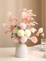 Bola De Hojas De Eucalipto Artificial 1pc Decoración Para Bodas Y Casamientos Bouquet De Crisantemo Para Decoración De Habitaciones Y Fiestas - details 2