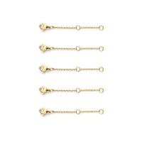 5pcs Cadenas De Extensión De Acero Inoxidable Con Cierre De Langosta Para Colgantes Y Pulseras 3-10cm Herramientas De Joyería DIY - details 7