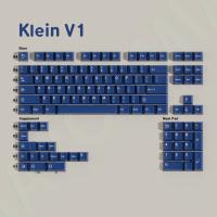Aifei Keycaps Set Grande Doble Shot Perfil Cherry ABS Para Teclado Wooting GMK Hi75 Switches Layout ANSI Split Purple Green - details 22