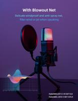 Micrófono Profesional Para Juegos De Computadora Condensador USB Para Streaming En Vivo Podcast Estudio Micrófono Karaoke Kit De Microfonos Para PC Y Portátil - details 5