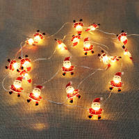 Guirnalda De Navidad LED 20Leds 2M Luz De Hadas Para Jardín Fiesta Árbol De Navidad Sala De Estar Decoración De Año Nuevo Control Remoto No Incluido - details 0