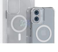 Apple Iphone 16, Funda Transparente PREMIUM  Apokin,  Acrílica Ultra Resistente 3.3mm para Apple  iPhone 16 con Magsafe y Protección de Cámara -- Compatible iphone 16, Ultra protección frente a golpes - details 2