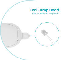 Luces LED RGB Para Inodoro Impermeables Lámpara De Baño Con Sensor De Movimiento PIR 16 Colores Luz Atmosférica Colorida Para Ambiente - details 2