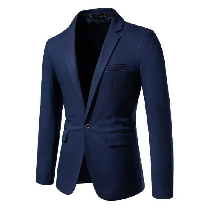 Chaleco De Moda Para Hombre Estilo Coreano Ajustado Color Sólido Casual Primavera Otoño Abrigo Todo En Uno Para Jóvenes - 1