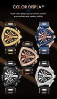 Reloj De Pulsera LIGE Para Hombre Cronógrafo Deportivo De Cuarzo Lujo Resistente Al Agua Y Luminoso Con Correa De Silicona - details 8