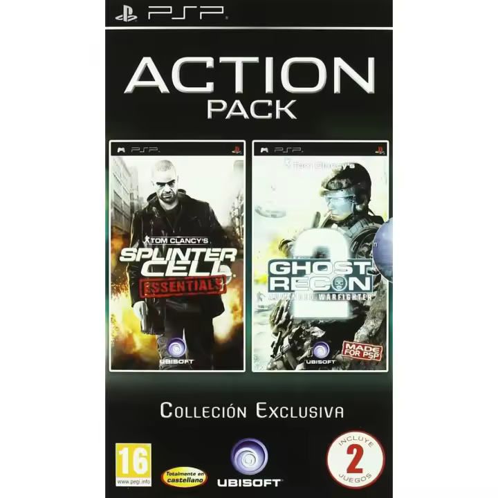 Splinter Cell + G.Recon:Adv.Warfighter Juego para Consola Sony PSP [PAL ESPAÑA] - 1