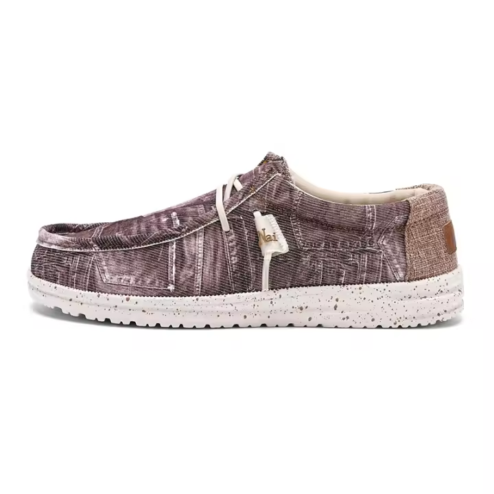 Mocasines sin cordones para hombre, zapatos deportivos de malla a la moda, calzado informal para caminar, cómodos para negocios y trabajo - 1