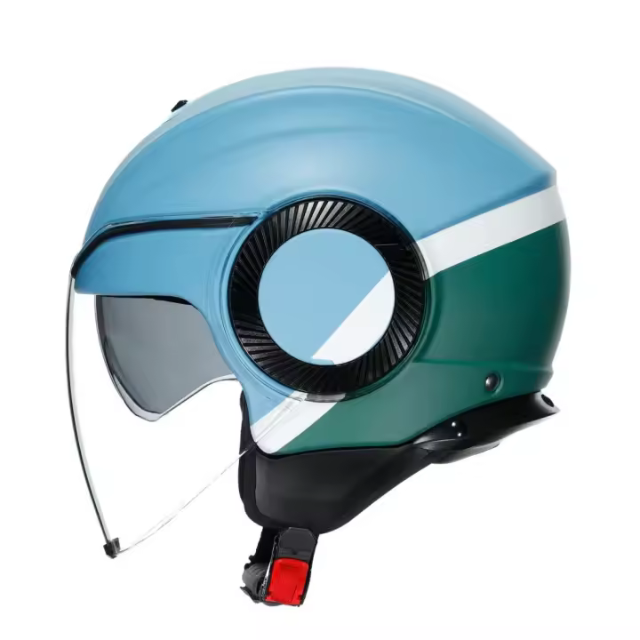 Casco Moto Casco Agv Orbyt E2205 Multi Block Mate Iron   Ce U - 1