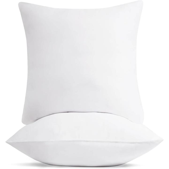 Relleno Cojín Fibra Hueca Siliconada, Forro de Microfibra Alta Calidad, Duradero y Suave, Pack 2/4/6 Unidades, Tamaños 45x45 40x40 50x50 60x60 30x50 40x60 50x70 55x55 EasySpeed