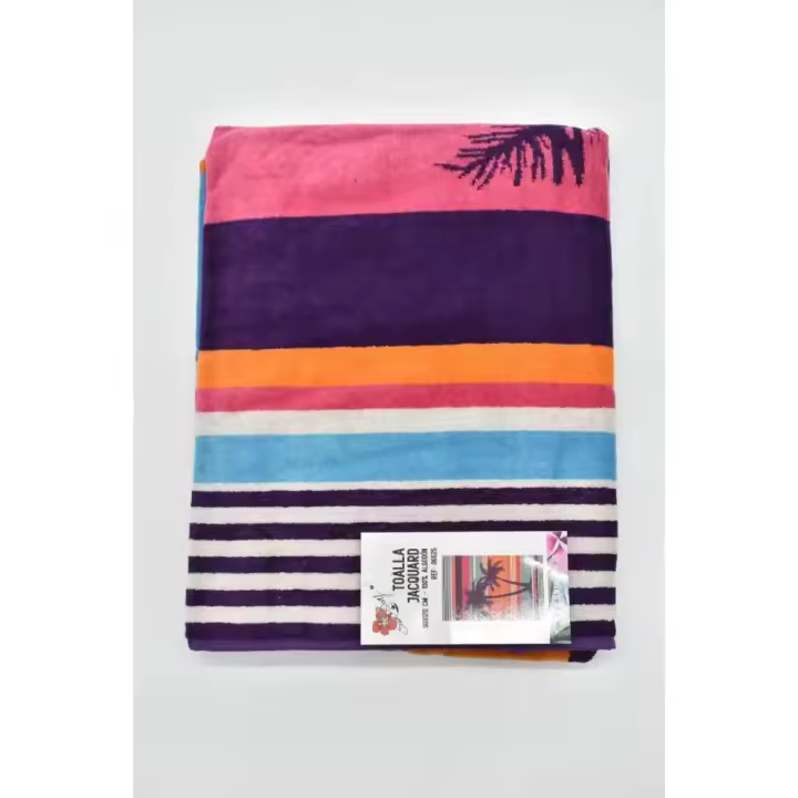 Toalla de Playa, Modelo 06525, Tejido Jacquard, 100% Algodón, 90x170cm, Sun&Surf - 1