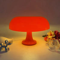 Lámpara De Mesa Creativa Y Moderna En Vidrio Para Decoración De Hotel Habitación Luz De Lectura Protección Para Los Ojos Con LED Tamaño 32*23CM - details 1