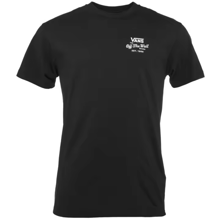 Camiseta de Manga Corta Vans Worked-B para hombre en color negro - 1