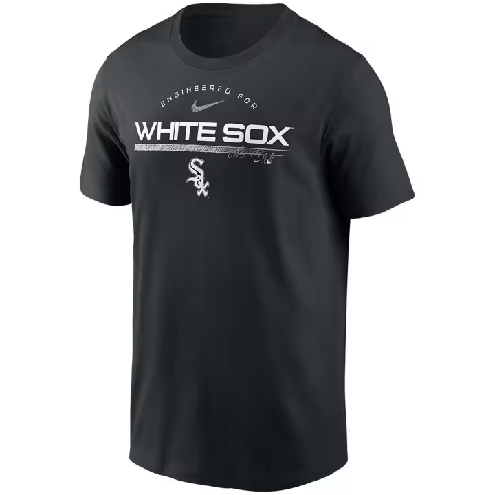 Camiseta de Manga Corta Nike Chicago White Sox Mlb para hombre en color negro - 1