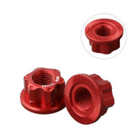 Juego De 2 Piezas De Eje De Rueda De Bicicleta M10x1.0 Para Bicicleta Tradicional Infantil Aleación De Aluminio Accesorios De Eje Trasero 21x12mm - details 1