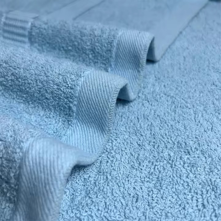 Toallas de Ducha Toallas 100% Algodon Toallas Baño Ducha Gimnasio Towel Extra Suaves Muy Absorbente y Secado Lavabo (50x100cm)x2 - 1