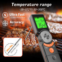 Termómetro Digital Portátil Para Carne Y BBQ Lectura Inmediata Impermeable Para Cocina Termómetro De Alimentos Con Pantalla LCD Mano a Ojo Número De Modelo: Food BBQ Thermometer - details 0