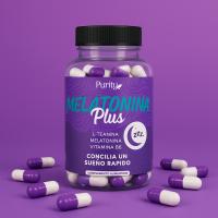 MELATONINA PLUS - L-TEANINA MELATONINA VITAMINA B6 - 90 CÁPSULAS - PURITY NUTRITION - details 0