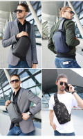 BANGE Bolsa Multifuncional De Hombro Cruzada Impermeable Para Hombres Bolsa De Pecho Para Viajes Cortos Estilo Fashion Unisex - details 19