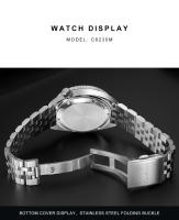 Reloj De Pulsera Automático Para Hombre CADISEN Diver Luminoso Acero Inoxidable Cristal De Zafiro Con Recubrimiento AR Resistente Al Agua NH35 - details 8
