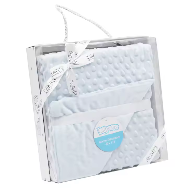 Various Manta para bebés,0.80 x 1.10 mMantilla Burbuja para Recién Nacido,Mantitas para Bebes Suave y Confortable Cálida niña y niño Mantas para Cuna Cochecito Asiento de Coche (Gris,Azul,Verde,Azul Marino,Rosa,Maquilaje,Beige) - 1