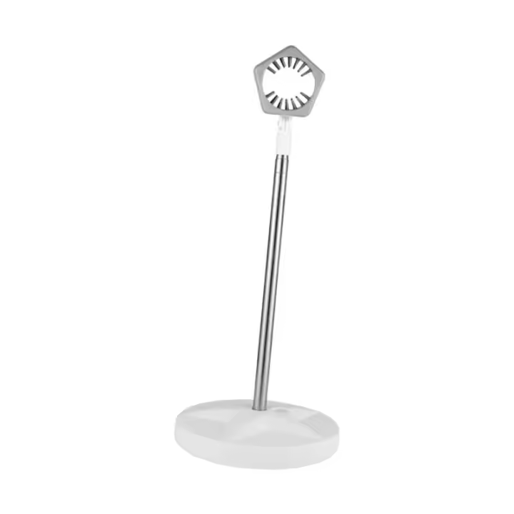 Soporte Ajustable De Secador Para Mascotas Y Mujeres Accesorio Flexible Para Baño De Gato Con Base Pesada Y Soporte De Teléfono - 1