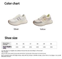 Zapatillas De Correr Para Mujer Retro Plataforma Ligera Transpirables Deporte Casual Zapatos De Muffin Estudiante Nuevo 2024 - details 10