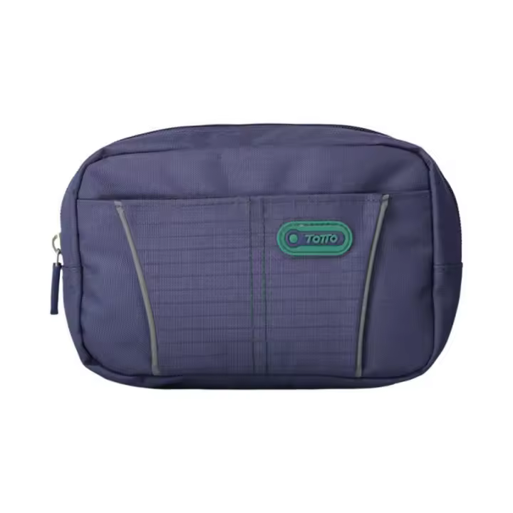 ESTUCHE MODELO EATFIT DOS BOLSILLOS AZUL/GOMAS GRISES TOTTO AC52KLA002-1910Z-Z3I - 1