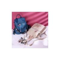 Mochila Antirrobo para Mujeres y Chicas 12 L, 2 en 1 Impermeable Bolso Mujer Negro With Bordado, Gran Capacidad Casual Mochilas Escolares Luces y Elegantes para Viaje Trabajo - details 3