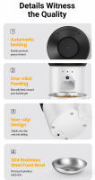 ROJECO A60 Dispensador De Alimentos Para Mascotas Con Cámara HD 1080P Y Control Remoto Por App Feeder Automático Para Gatos Y Perros Capacidad De 3L - details 11