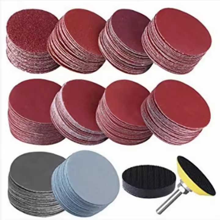 300 Unidades Sinding Disc 50mm Venta discos GRIT 80 100 180 240 600 800 1000 1200 2000 3000 para Dremel Molienda - 1