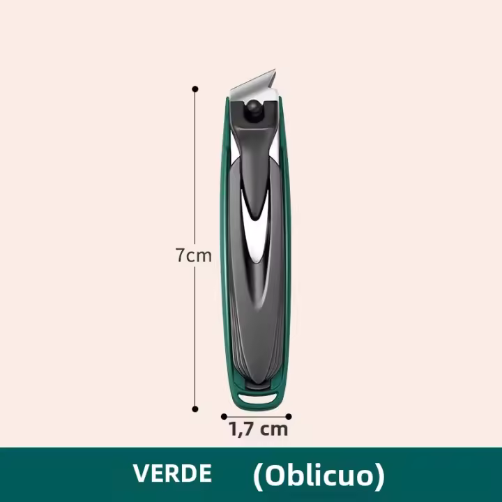 Tijeras De Uñas Coloridas Anti-salpicaduras Con Diseño Desmontable Herramienta De Manicura De Acero Inoxidable Para Dedos Y Pies - 1