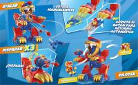 SUPERTHINGS RIVALS OF KABOOM Wild Tigerbot – Robot Tigre transformable. El Robot se transforma en un vehículo. Incluye 1 Wild Kid y 1 Wild SuperThing exclusivos - details 3