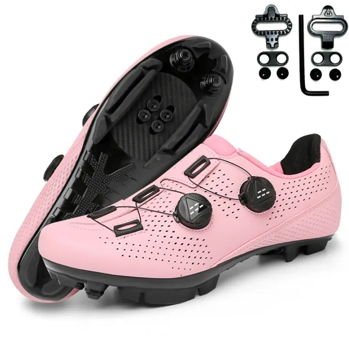 Zapatos De Ciclismo MTB Para Mujer Zapatillas De Bicicleta Con Cleat Zapatillas De Carreras De Montaña Calzado Deportivo Para Adultos Material Superior Sintético Suela De Nylon - 1