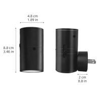 Luces Nocturnas Ajustables Con Sensor De Luz Y Dimmer Para Pared En Pack De 1/2/4 Uso Ideal Para Pasillo Y Dormitorio - details 7