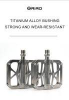 Pedales De Bicicleta RIRO De Aluminio De Aleación Con 3 Rodamientos Antideslizantes Ultraligeros Y Gran Almohadilla Universal Tornillo De 14 Mm Para MTB Y Carretera - details 5