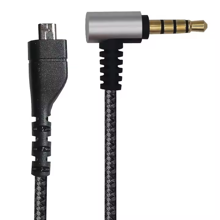 Cable de Audio Flexible Stereo Gaming Headset Cable Reemplazo Para Steelseries Arctis 3/5/7 Pro Gaming - 1
