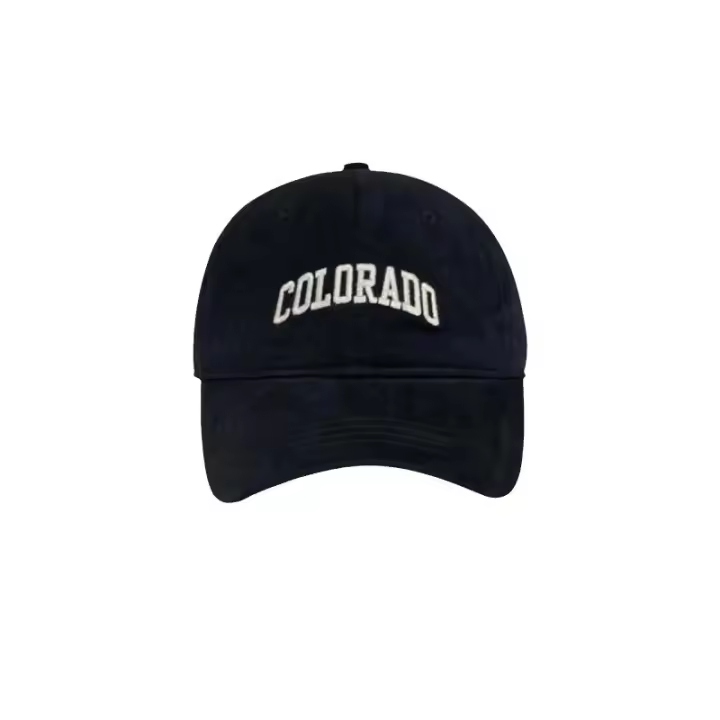 Gorra de Béisbol de Algodón ajustable con Curve de Colorado para helbres y Mujeres, para golf, fitness, senderismo y surf - 1