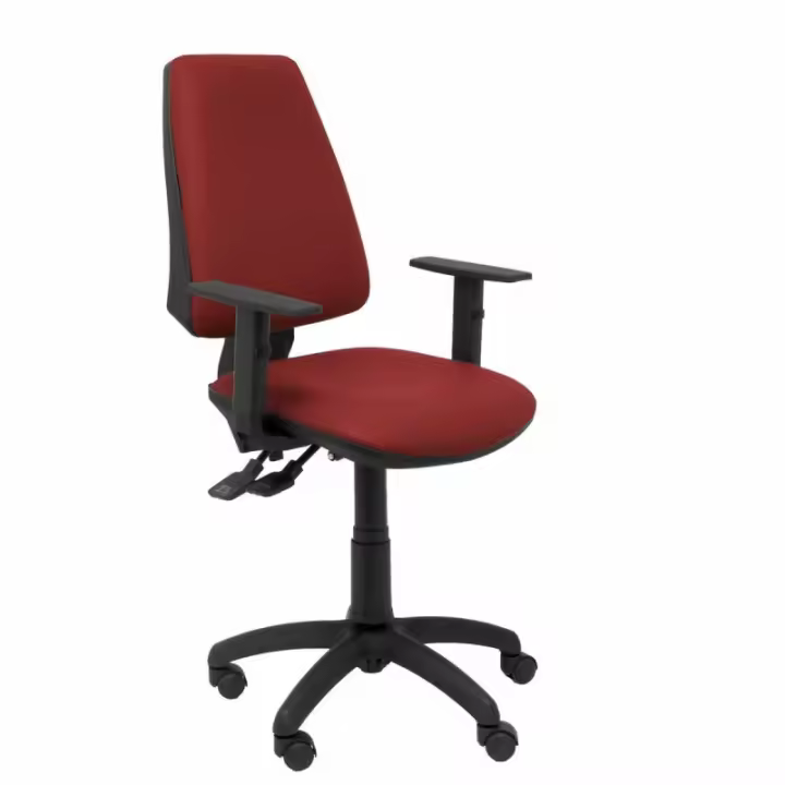 Silla de Oficina Elche Sincro P&C PGRAB10 Granate - 1