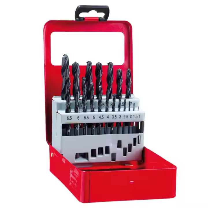 Estuche brocas hss wolfpack 1-10 mm. 19 piezas - 1