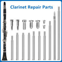 Kit De Reparación De Clarinete 34 Piezas Accesorios Para Instrumentos De Viento Hierro De Herramienta Material Plateado - details 0