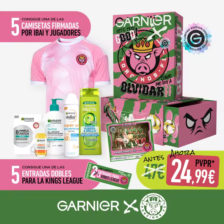GARNIER | CAJA PORCINOS F.C x GARNIER - 1