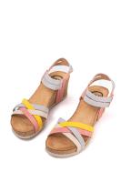 Lyla Wang Sandalias mujer de Cuña Multicolor y plataforma  para verano - details 6