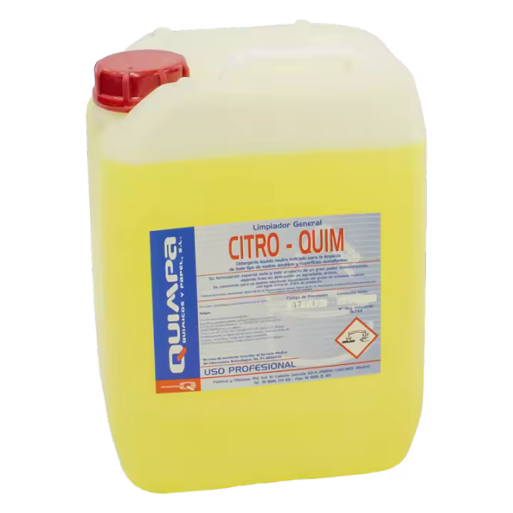 CITRO-QUIM: Fregasuelos Neutro para Suelos (Envase: 10 Litros) - 1